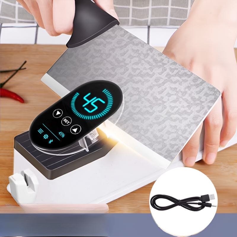 Electric Knife & Scissor Sharpener – Fast, Safe, and Effortless Precision