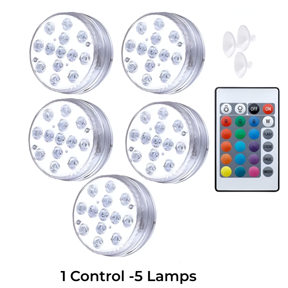 13-LED Submersible Light – Light Up Water, Elevate the Mood
