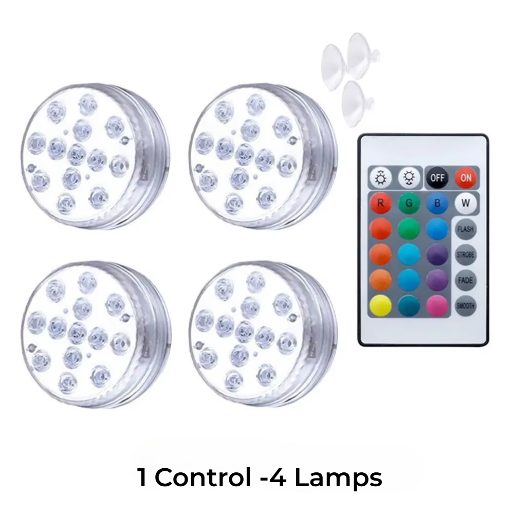 13-LED Submersible Light – Light Up Water, Elevate the Mood